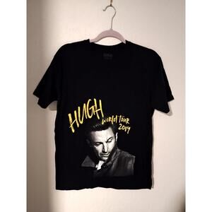 Hugh World Tour 2019 Hugh Jackman The Man The Music The Show Black T Shirt M